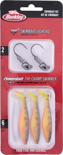 Vista 16 de Berkley PowerBait The Champ Swimmer Fishing Soft Bait