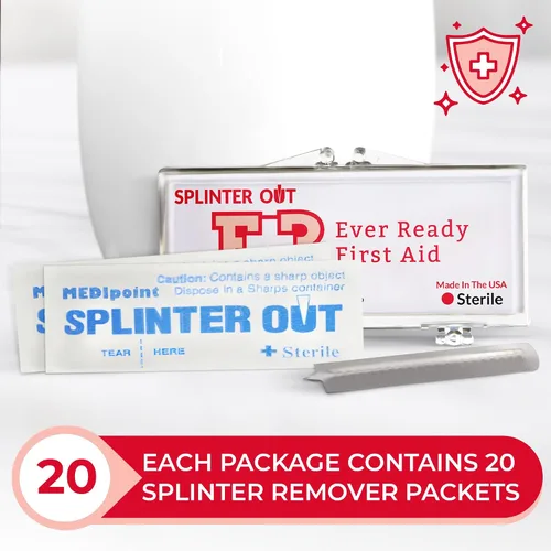 Vista 2 de Ever Ready First Aid Removedor de astillas, 20