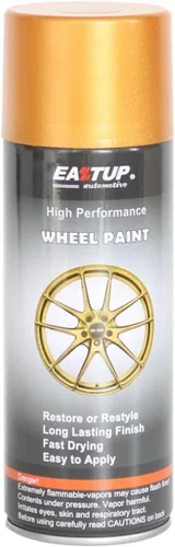 Vista 43 de EASTUP Pintura en aerosol de esmalte acrílico metálico de imitación de plata premium para ruedas - Acabado brillante, alta durabilidad, resistente
