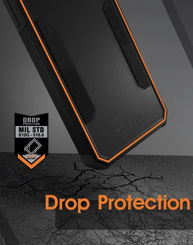 Vista 4 de Poetic Neon Series - Funda diseñada para iPhone 13 Mini, doble capa, resistente, resistente, ligera, delgada, a prueba de golpes, funda protectora