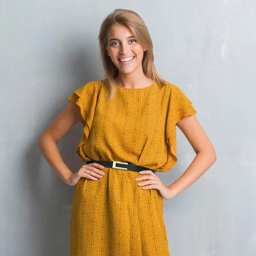 Vista 4 de YooAi Cinturón de cuero para mujer, cinturón de cintura delgada para vestidos, pantalones vaqueros, con hebilla dorada Negro