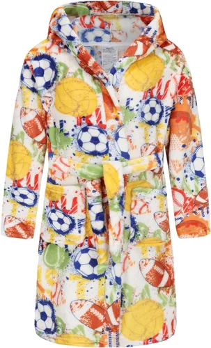 Vista 108 de E.W Apparel Bata de baño de forro polar con capucha para niños, bata suave y mullida para niños pequeños
