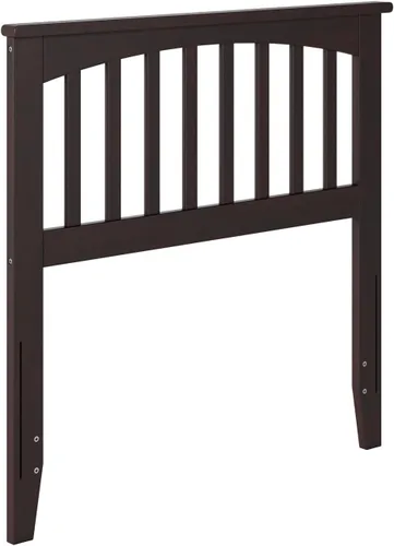 Vista 9 de Atlantic, muebles con cabecera tipo Mission, Madera, Espresso