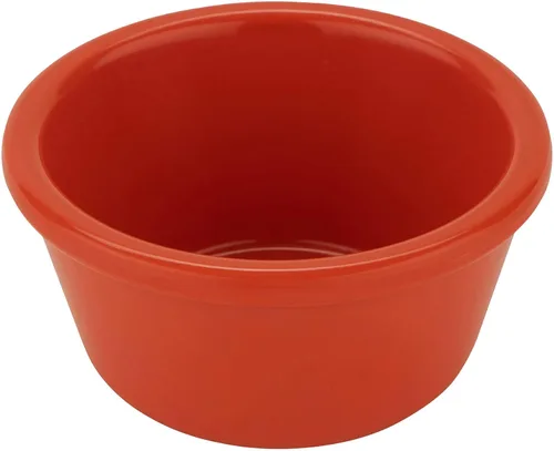 Vista 52 de G.E.T. RM-400-MIX Pack de 4 Ramequines de Colores Mardi Gras 4 oz. Ramekin, Resistente a Romper, Apto para Lavavajillas, Plástico Melamina Surtido