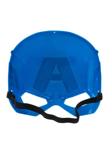 Vista 4 de Máscara de Valor de Captain America para Niños Multicolor