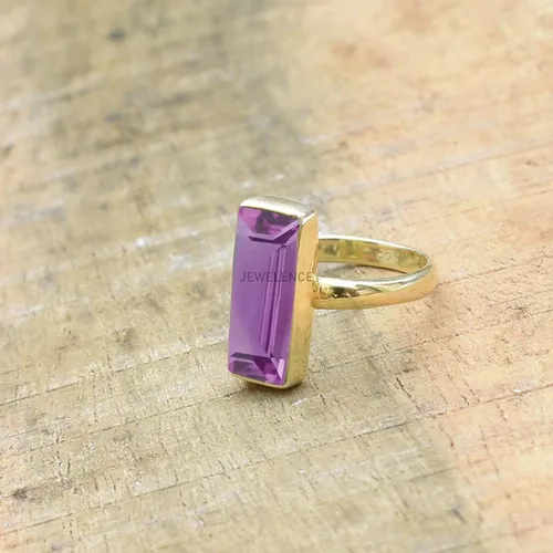 Vista 80 de Anillo de plata de ley maciza superpuesta de oro amarillo de 18 quilates para mujer, anillo de compromiso de plata esterlina, juego de bisel