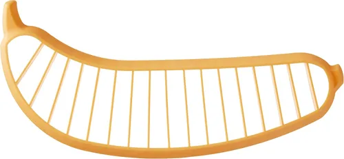 Vista 2 de Rebanador de plátano Hutzler, fácil de usar cortador de fruta de plátano de plástico