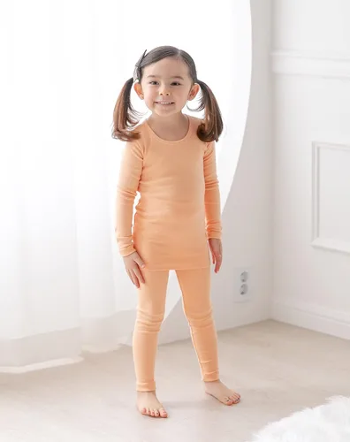 Vista 145 de AVAUMA - Pijama para niños y niñas de algodón básico para uso diario