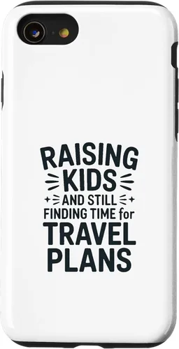 Vista 18 de Raising Kids and Still Finding Time for Travel Plans Case for iPhone 17