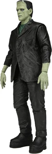 Vista 2 de NECA Universal Monsters - Figura de acción a escala de 7 pulgadas - Retro (brilla en la oscuridad) Frankenstein
