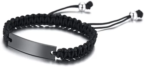 Vista 5 de VNOX Juego de 2, 3, 4, 5 pulseras de cuerda trenzada hechas a mano para dama de honor, pareja