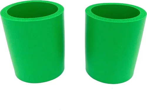 Vista 5 de Pen Kit Mall - Enfriador de latas de espuma gruesa en blanco de la vieja escuela, no plegable (varios colores, paquete de 6 - C, 6)