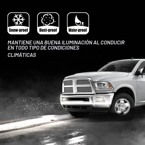 Vista 6 de Kit de luces antiniebla PIT66, compatible con Chevy Colorado 15-19 Lente Transparente