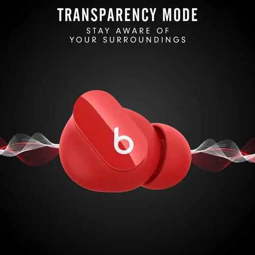 Vista 7 de Beats Studio Buds - Auriculares inalámbricos con cancelación de ruido - Beats Red (renovado prémium)