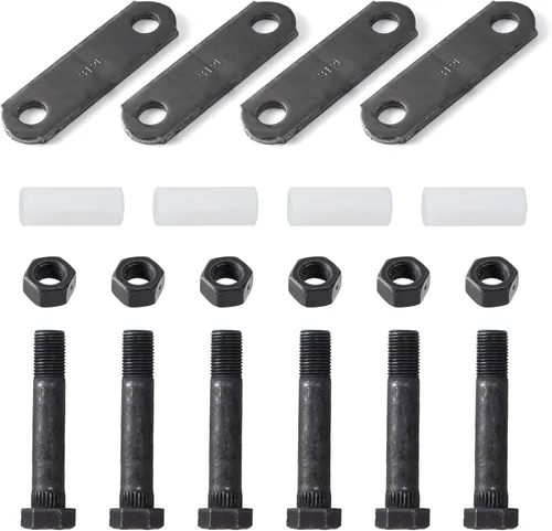 Vista 6 de Kit de grillete de remolque Racewill (correas de grillete de remolque de 2-1/4" 225), utilizado en sistemas de eje doble, kit de remolque de eje