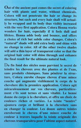 Vista 2 de Colora Henna - Tinte en polvo para el cabello, caoba, 2 onzas (paquete de 3)