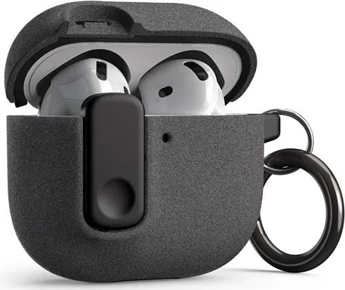 Vista 14 de VRS Design Modern Lock - Funda para Apple AirPods Pro de 3ª generación (2025), estilo protector elegante con seguridad de bloqueo compatible