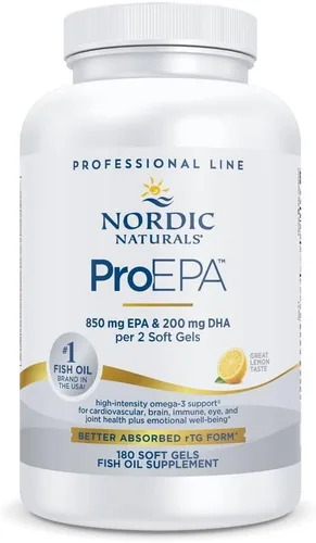 Vista 8 de Nordic Naturals ProEPA, Limón - 120 geles blandos - 1210 mg Omega-3 - Fórmula EPA de alta intensidad para un estado de ánimo saludable, salud
