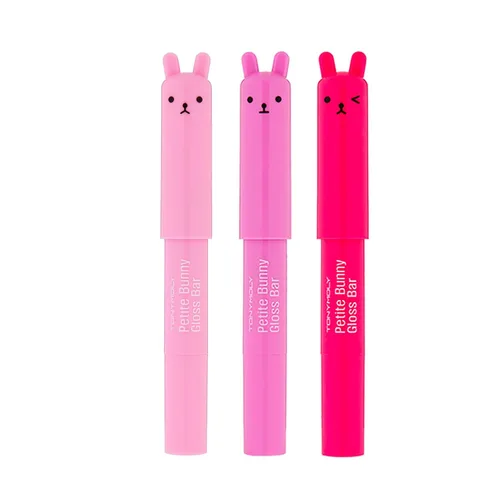 Vista 8 de TONYMOLY Petit Bunny Gloss Bar, 01 Juicy Strawberry