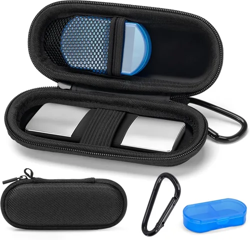 Vista 8 de Funda para monitor de electrocardiograma personal KardiaMobile de 1L 6L, estuche de transporte duro de viaje para AliveCor Kardia Heart Monitor