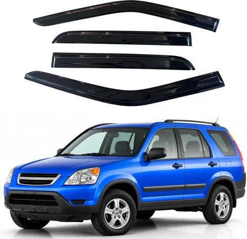 Vista 178 de Visera de ventana IG para Ford Focus Sedán y Hatchback 2012-2018, Protector de ventana lateral para lluvia y viento estilo Mugen, extra duradero