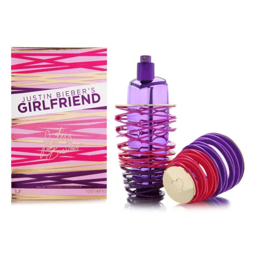 Vista 3 de Perfume la novia de Justin Bieber, Justin Bieber Girlfriend Eau de Parfum 3.4 oz (100 ml), N/A