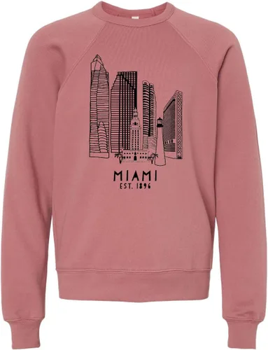 Vista 18 de Long Sleeve Unisex Kids' Sweatshirt, Unisex Graphic Sweatshirt, Shirts with Sayings, Heather Gray or Mauve