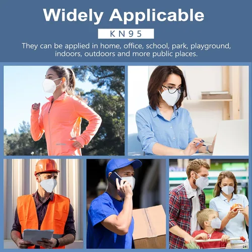 Vista 7 de KN95 Face Mask 5-Ply Breathable & Comfortable Filter Safety Mask
