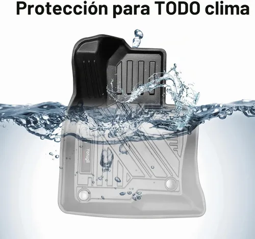 Vista 5 de para alfombrillas de piso y forro de carga y alfombrillas de respaldo de 2007-2016 Jeep Compass/Patriot 2007-2012 Dodge Caliber. Juego de 38-44