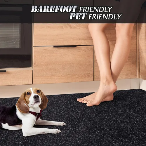 Vista 5 de ANTPOP Alfombra de pasillo de 2 x 2 pies, para interiores y exteriores, con parte trasera de goma, alfombra lavable para pasillo, entrada, cocina