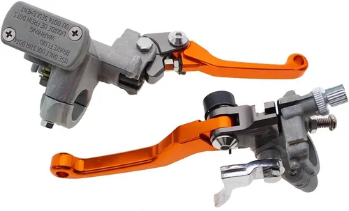 Vista 7 de Krace Dirt Pit Bike - Palanca de embrague de freno para Honda CRF150R CRF250R CRF 150R 250R 250R 2007-2016 2008 2009 2010 2011 2012 2013 2014 2015