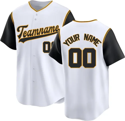 Vista 21 de Camiseta de béisbol personalizada cosida con el nombre del equipo, número de equipo, camisas con logotipo, uniforme deportivo impreso para hombres