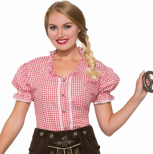 Vista 2 de Forum Novelties Disfraz para hombre de Apline alemán Oktoberfest Lederhosen azul