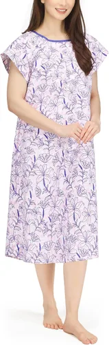 Vista 20 de NY Threads Bata de Hospital para Mujer Suave y Elegante Bata para Paciente