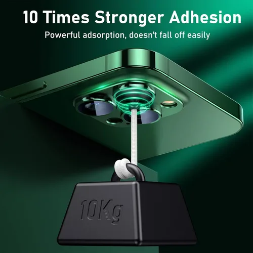 Vista 5 de UniqueMe - Protector de lente de cámara para iPhone 13 Pro/13 Pro Max, color verde alpino