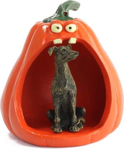 Vista 171 de Conversation Concepts Figura de Corgi galés de Halloween y calabaza Welsh Corgi Pembroke