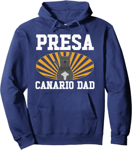 Vista 4 de Presa Canario Dad Dogo Canario Dog Owner Presa Canario Pullover Hoodie
