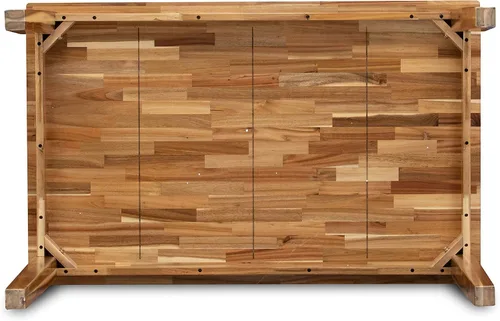 Vista 7 de East West Furniture YAT-ANA-T Yarmouth - Mesa rectangular de comedor para cocina, 30 x 48 pulgadas, natural
