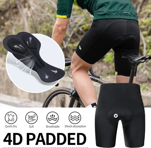 Vista 6 de Men's Cycling Jerseys Short Sleeve MTB Mountain Bike Jersey Honeycomb Breathable Mesh with 3 Pockets