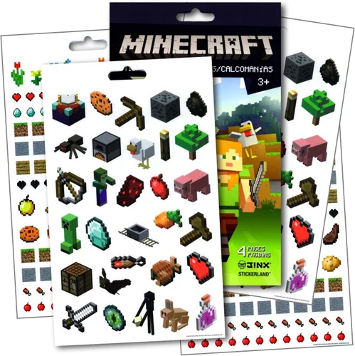 Vista 2 de Minecraft Pegatinas ~ Más de 295 pegatinas divertidas de Minecraft