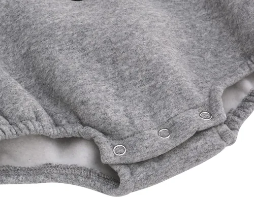 Vista 6 de famuka Body unisex de conejo para bebé, ropa cálida para bebés, disfraz de conejo para niños pequeños, 0-24 meses