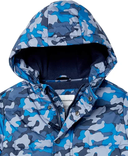 Vista 2 de Tienda Essentials - Chaqueta abullonada resistente con capucha para niño