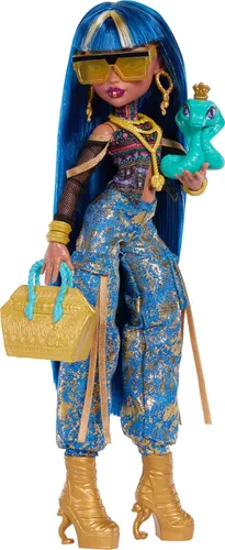 Vista 3 de Monster High Cleo De Nile Muñeca con Pet Cobra