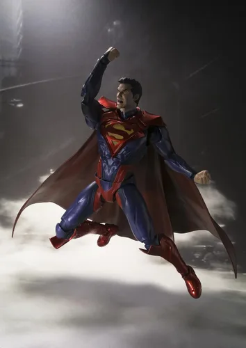 Vista 3 de Figura de Superman Bandai Tamashii Nations S.H. (versión Injustice), "Injustice", figura de acción