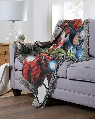 Vista 2 de Northwest Avengers - Manta tejida tipo alfombra, 48 x 60 pulgadas, El mejor
