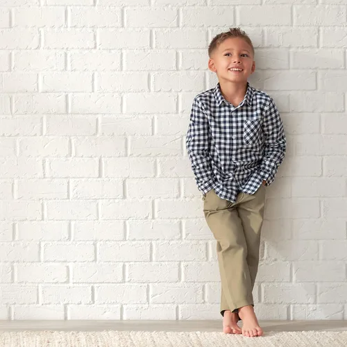 Vista 4 de Gerber Pantalones de lona para bebés y niños pequeños