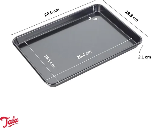 Vista 3 de Tala Bandeja de horno antiadherente de 10 pulgadas, color negro