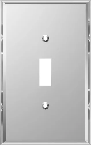 Vista 31 de LIDER - Placa de pared reflectante para interruptor de palanca, de gran tamaño, 1 banda, acrílico Dorado