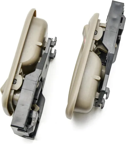 Vista 4 de 2 manijas de puerta interiores con bisel para Toyota Tundra 2000-2006 lado del pasajero delantero 81257, 69206-0C010-E1, 692060C010E1