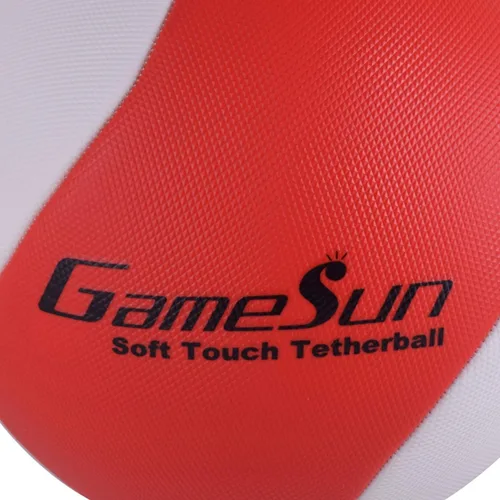 Vista 7 de Tetherball and Rope,Full-Size Soft Rubber, Portable Tetherballs with Soft Rope - Great Outdoor Game for Family Fun Play